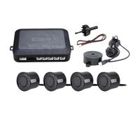 Capteur d'aide au Stationnement PDC Kit de capteur stationnement avec système sonde Alarme sonore Radar recul 12V arrière Secours pour Voiture kit d'alarme