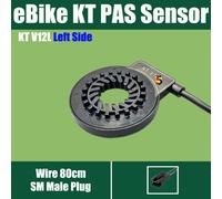 Capteur D'aide De Pédale De Bicyclette Électrique Kt-V12l/Kt D12l Montage Facile De La Pédale De Vitesse De Hall Touristes Hall Pas Capteur Kt-Bz10c Hall Unique - Type V12l Sm Male
