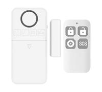 Capteur d'alarme de porte sans fil 130 dB avec télécommande 4 modes de | 130 dB avec télécommande et quatre modes pour protéger votre propriété contre les entrées non autorisées.