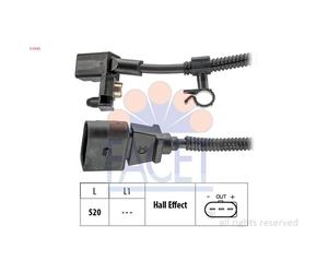 Capteur d'angle, vilebrequin FACET 9.0445