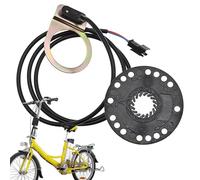 Capteur d'assistance au pédalage - Capteur de vitesse E Bike | Capteur de puissance pour VTT, capteur de conduite fiable pour détection de vitesse, capteur noir, accessoire de cyclisme en plein air