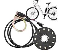 Capteur d'assistance pour vélo électrique - Capteur de puissance de pédale multifonction compatible avec les vélos de montagne et de ville, détection de vitesse de haute précision, capteur de pouls p