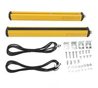 Capteur de Barrière Immatérielle NPN/NC, Grille Lumineuse de Sécurité 2 Parties, 12 Faisceaux, 10-30 VDC, IP-65, Modèle BEM1240-A-440NB