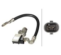 Hella Capteur 6Pk 010 840-911 - Gestion des batteries - 12V - Vissé - Câble 217 mm