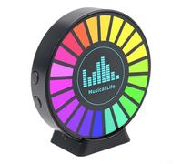 Capteur de bruit de vibration pour et pour appareils Vibes, lumière d'ambiance RVB avec détection sonore EVP, lumière d'ambiance rechargeable par USB pour parano