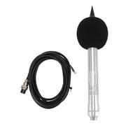 Capteur de Bruit Sonomètre numérique Haute sensibilité 30 130 DB Plage de Mesure Microphone omnidirectionnel pour la Surveillance du Bruit environnemental Industriel Boîtier en (YGC-ZS-5V-V2)