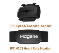 Capteur De Cadence S3 +,Bluetooth Ant,Compteur De Vitesse,Double Capteur,Accessoires De Vélo,Compatible Avec Zwift - Type S3 And H303 Sensor