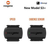 Capteur De Cadence S3 + Pour Vélo, Bluetooth Ant +, Compteur De Vitesse Pour Garmin, Igpsport, Bryton, Double Capteur, Zwif