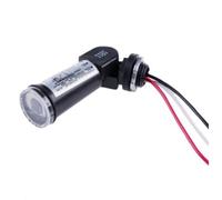 Capteur de cellule photoélectrique 120 V 1800 W pour luminaires LED aux halogénures métalliques, interrupteur extérieur du crépuscule à l'aube avec base pivotante et retard de 30 à 120 secondes, -40 °