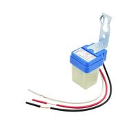 Capteur de cellule photoélectrique - Contrôle compact 220 V, détecteur étanche IP44, interrupteur crépusculaire à matin avec technologie de réponse automatique haute sensibilité | Contrôle de la