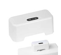 Capteur de chasse d'eau - Capteur infrarouge, bouton électrique | Kit intelligent avec chargement USB pour activation automatique des toilettes pour usage domestique, sanitaire, hôpital, lieu public