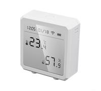 Capteur de climat intérieur pour une mesure précise de la température et de l'humidité avec support pour l'intégration de la maison intelligente (pour zigbee)