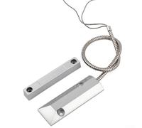 Capteur de contact magnétique filaire sans interrupteur pour porte de garage Système d'alarme de sécurité 106 mm (NC + NO)