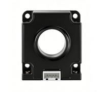 Capteur de courant à effet hall pour mesure CC 100 A/300 A/500 A, module compact de surveillance du courant avec blindage robuste pour applications industrielles, noir (500 A)