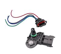 Capteur de débit d'air Capteur de pression d'air MAP Turbo Boost pour Fiat, Mercedes, Nissan, LANCIA YPSILON 1.2 Bifuel 0261230373(Sensor and Plug)