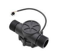 Capteur de débit d'eau 1/2" 3/4" 1" 1 pièce, capteur de contrôle de liquide, interrupteur de débitmètre for machines à café, distributeurs d'eau(1/2")