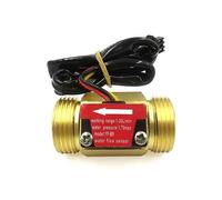 Capteur de débit d'eau à effet Hall, compteur indicateur débitmètre G3/4 DN20 fileta mâle en laiton 1-30L/min 50 mm de long