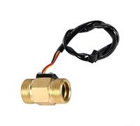 Capteur de débit d'eau à effet Hall G1/2", interrupteur de débitmètre en cuivre de 1 à 30 l/min avec tige en acier inoxydable, DC 5 V-18 V pour distributeur automatique de purificateur d'eau