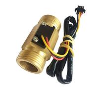 Capteur De Débit D'eau À Effet Hall Indicateur De Compteur Débitmètre G3/4 DN20 Filetage Mâle En Laiton Capteur De Débitmètre 1-30L/min