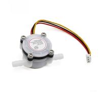 Capteur de débit d'eau à effet Hall, sonde de débitmètre en plastique pour machine à café et distributeur d'eau, connexion rapide de 7 mm, détecteur de faible débit 0,5-3 L/min, (3,5 mm)