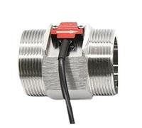 Capteur de débit d'eau, compteur en acier inoxydable(YF-DN40-S1.5inch75mm)