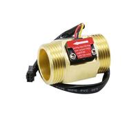 Capteur De Débit D'eau DC 5-15 V 1 Pouce, À Effet Hall, Interrupteur, Débitmètre DN25, Compteur En Laiton, Industriel Stable Et Efficace