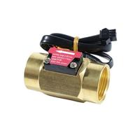 Capteur De Débit D'eau, Débitmètre À Effet Hall, Turbine, DN20 G3/4, Soie Intérieure, Aux Deux Extrémités Stable Et Efficace