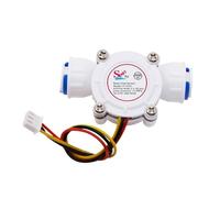 Capteur de débit d'eau, débitmètre à effet Hall, tuyau PE à 3 points, connexion rapide, distributeur d'eau S301, purificateur d'eau, 1 pièce