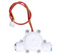 Capteur de débit d'eau Distributeur d'eau Débitmètre Barb Interface Capteur Hall Câble 3P DC3.5-24V