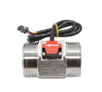 Capteur de débit d'eau en acier inoxydable 304, détection de débit d'eau Dn40 Dn50, débitmètre à effet Hall de 1.5 pouces G2 pouces(YF-DN40-S)