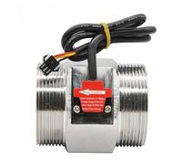 Capteur de débit d'eau en acier inoxydable 304, détection de débit d'eau Dn40 Dn50, débitmètre à effet Hall de 1.5 pouces G2 pouces(YF-DN50-S)