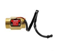 Capteur de débit d'eau G1 fileté à effet Hall pour débit de liquide industriel, plage de 2 à 50 l/min, CC 3,5 à 24 V, corps en laiton, débitmètre