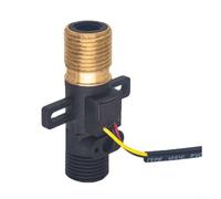 Capteur de débit d'eau pour surveillance en temps réel Technologie à effet Hall Facile à installer Pièces en cuivre nécessitant peu d'entretien utilisées pour chauffe-eau, distributeurs d'équipements