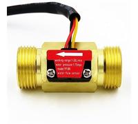 Capteur de débit d'eau YF-B5/YFB6, capteur de débit d'eau, capteur de débit à effet Hall, débitmètre d'impulsion, filetage mâle G3/4, 1 pièces (Size : YF-B6)