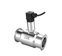 Capteur de débit for turbine à eau, raccord de débitmètre d'eau à pince(DN50 SS304 4-20mA)
