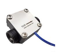 Capteur de débit G1/2 filetage extérieur FS-1PH, contrôleur de débit d'eau | Nylon renforcé de fibre de verre, débit de 0,5 à 1,0 l/min, design anti-obstruction, protection contre la marche à sec