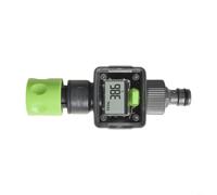 Capteur de débit numérique pour tuyau d'arrosage - Jauge précise d'effet Hall pour robinet extérieur - Moniteur d'utilisation en temps réel pour le jardinage et le lavage de voiture