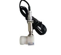 Capteur de débitmètre d'acide Débitmètre de liquide chimique Connexion filetée Débitmètre sulfurique anticorrosion(DN25)