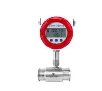 Capteur de débitmètre d'eau chaude 150 °C, mesure par pince Tri Clamp(DN25 SS304)