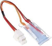 Capteur de dégivrage pour réfrigérateur, 4 broches pour interface Molex pour Bosch et Kenmore, capteur de température à thermistance avec faisceau de câblage de fusible