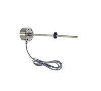Capteur de déplacement de cylindre à huile, capteur de déplacement magnétostrictif, type à anneau magnétique, tension de sortie 5-0 V / 10-0 V(10-0V,100mm)