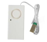 Capteur de Détecteur D'Alarme de Fuite d'eau pour Pompe D'aquarium Domestique, Chauffage Solaire de Cuisine avec Alarme Forte de 120 DB, Matériau ABS Résistant aux Rayures,