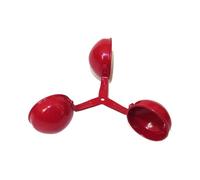 capteur de direction du vent type trois tasses pour anémètre expérimental modèle d'enseignement(12CM red)
