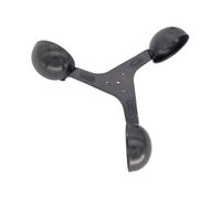 capteur de direction du vent type trois tasses pour anémètre expérimental modèle d'enseignement(Black)