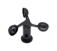 capteur de direction du vent type trois tasses pour anémètre expérimental modèle d'enseignement(Black a set+base)