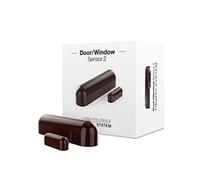 Capteur de fenêtre/porte marron foncé Z-Wave Plus FGDW-002-7 de Fibaro