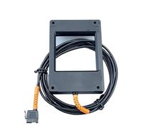 Capteur de Fiber optique Type de fenêtre 12-24V, 20x20mm, 50x50mm, 120x120mm, interrupteur photoélectrique optique for la détection de masquage, 1 pièces(GF2-W20)