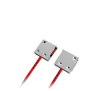 Capteur de fibre optique à matrice de bannière, amplificateur de sonde à faisceau traversant, capteur de commutateur photoélectrique optique à matrice 12-24V DC(FT-15S)