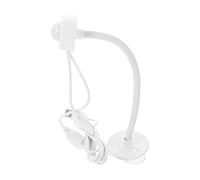 Capteur de Fontaine à Eau pour Chien, Distributeur à Induction ABS Blanc | Distance 3 Mètres, Sensibilité 180°, Alimentation 5v1a ou 5v2a, Support à Ventouse, Usage Intérieur