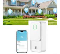 Capteur de fuite d'eau, pour application Tuya surveillance à distance WiFi Smart Mini détecteur d'inondation, pour cuisine, salle de bain, sous-sol, pour domotique